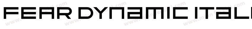 FEAR Dynamic Itali字体转换